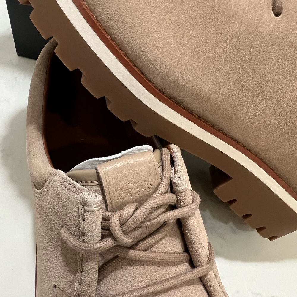 Coach Tan Oxfords Moc Toe Casual - Picture 11 of 14